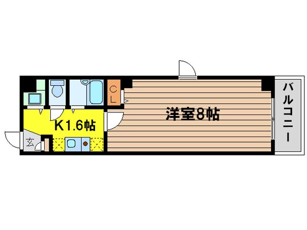 フレアコートＫＭ福島の物件間取画像